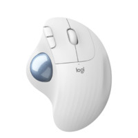 logitech 罗技 ERGO M575 2.4G蓝牙 双模无线鼠标 4000DPI 白色