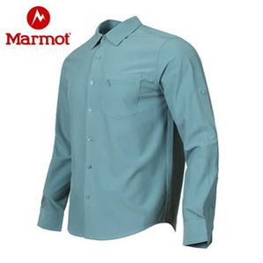 Marmot 土拨鼠 2021年夏季新款男士速干长袖衬衫 E41891