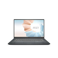 MSI 微星 Modern 15 15.6英寸轻薄笔记本电脑（R5-5500U、8GB、512GB、100%sRGB）