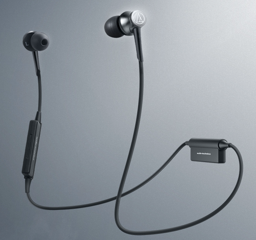 audio-technica 铁三角 ath-ckr55bt 颈挂脖式无线蓝牙耳机