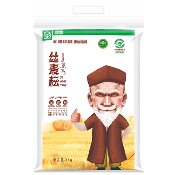 地理标志产品奇台丝麦耘特制一等新疆中筋粉全麦面粉5kg
