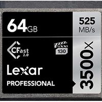 Lexar 雷克沙 3500x CF2.0 CF存储卡 64GB