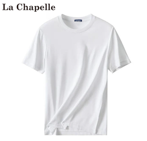La Chapelle 拉夏贝尔 男士冰丝短袖t恤