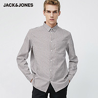 JACK&JONES 杰克琼斯 219305502 男士纯棉长袖衬衫
