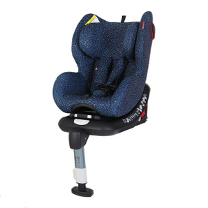 PLUS会员：gb 好孩子 CS768-N021 儿童安全座椅 0-7岁 蓝色满天星