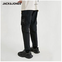 JackJones杰克琼斯男士个性帅气工装街头时尚潮流工装运动休闲裤
