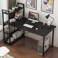 人文成家 简易家用电脑桌带书架 升级加长加宽 120*60cm