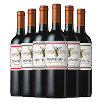 MONTES 蒙特斯 欧法系列 赤霞珠干红葡萄酒 750ml*6瓶