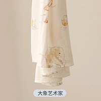 美猫 婴幼儿竹棉浴巾包巾 115*115cm