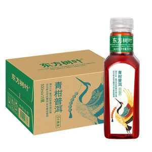 nongfu spring 农夫山泉 东方茶叶 青柑普洱茶 500ml*15瓶