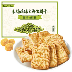 港生 木糖醇猴头菇绿豆消化饼干 520g