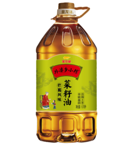 金龙鱼 外婆乡小榨 巴蜀风味菜籽油 6.18L