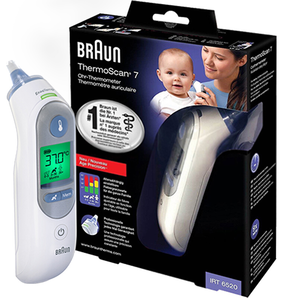 博朗braun电子体温耳温枪体温温度计IRT6520婴儿家用测温枪高精度