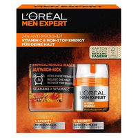 L'Oréal 欧莱雅 Men Expert 男士劲能醒肤套装（洁面膏100mL+保湿霜50mL） 