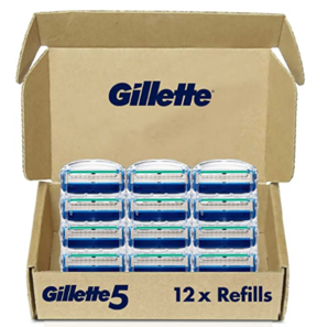 Gillette 吉列 锋隐5 剃须刀头 12件装  直邮含税到手约￥117.93