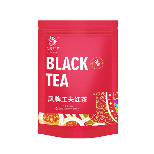 中华老字号凤牌工夫红茶50克