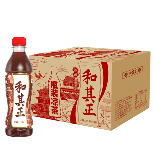 和其正 凉茶 350ml*15瓶/整箱