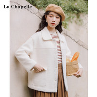 La Chapelle 拉夏贝尔 女士短款毛呢外套