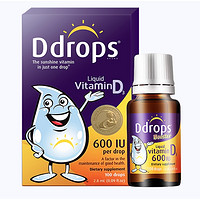 Ddrops 维生素D3滴剂 600IU 2.8ml 100滴