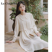 La Chapelle 拉夏贝尔 女士两件套茶歇长袖连衣裙 913413591