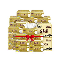 C&S 洁柔 金尊系列 抽纸 3层100抽60包（195*123mm）