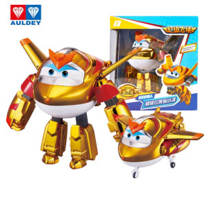 auldey 奥迪双钻 超级飞侠系列 750231 大变形机器人-金小子