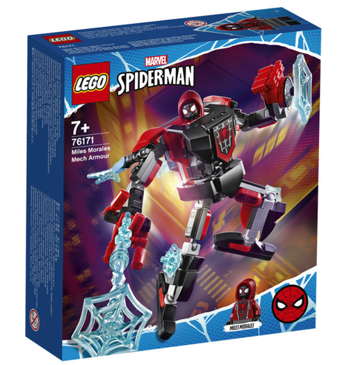 lego 乐高 蜘蛛侠系列 76171 迈尔斯·莫拉莱斯机械装甲