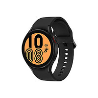 SAMSUNG 三星 Galaxy Watch4 智能手表 44mm 黑色铝合金表盘 陨石黑橡胶表带(北斗、GPS)