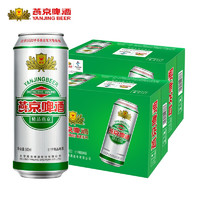 YANJING BEER 燕京啤酒 11度 精品啤酒 500ml*12听*2箱