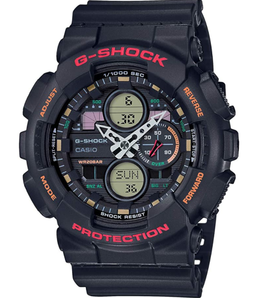 国内890元！Casio 卡西欧 G-Shock系列 GA-140-1A4ER 男士多功能防水石英手表  直邮到手￥516.48