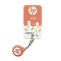 HP 惠普 x778w USB 3.1 U盘 暖心橙橘 32GB