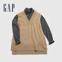 Gap 盖璞 毛衣背心+高领长袖套装