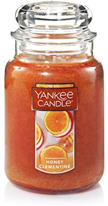 Yankee Candle 扬基蜡烛 瓶装香薰无烟蜡烛 623g大瓶装 蜂蜜柑橘