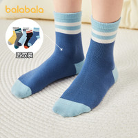 balabala 巴拉巴拉 儿童短款袜子 5双装