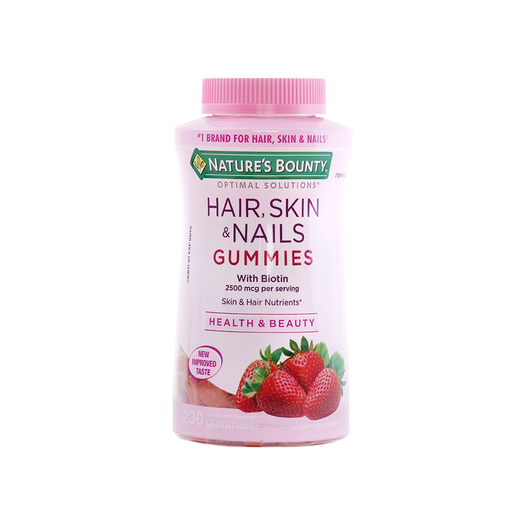 naturesbounty自然之宝护发护甲软糖230粒瓶