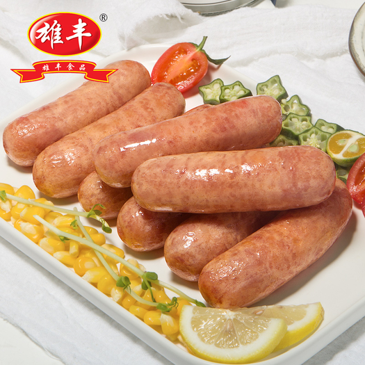 雄丰 纯肉地道肠 500g*2包