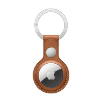 Apple 苹果 AirTag 皮革钥匙扣 鞍褐色