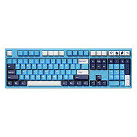 Akko 艾酷 3108DS 天空之境 108键 有线机械键盘 蓝色 ttc金粉轴 无光