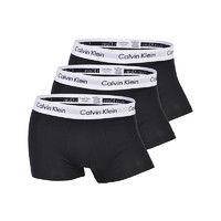 黑卡会员！Calvin Klein 卡尔文·克莱 男士平角内裤 3件装 U2664G