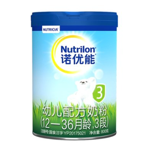 Nutrilon 诺优能 PRO系列 婴儿奶粉 国行版 3段 800g