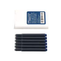 KACO 文采 大容量钢笔墨水囊6支/盒  蓝黑色（穹天）