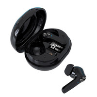 XAXR D01主动降噪无线触控5.0蓝牙耳机 黑色