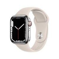 Apple 苹果 Watch Series 7 智能手表 GPS + 蜂窝款 41mm 不锈钢表壳