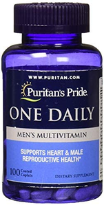 Puritans Pride 普丽普莱 每日一粒男士复合维生素片，100粒  
