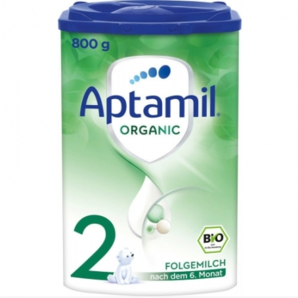 Aptamil 德国爱他美 有机版2段婴幼儿原装进口奶粉 （6-12个月）800g 