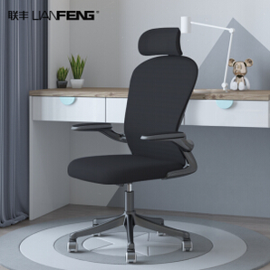 新品发售：LIANFENG 联丰 C-07 弓形人体工学椅 黑色