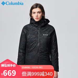 Columbia 哥伦比亚 WR0239010 女款棉服