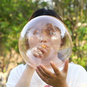 熊猫窜窜安全材质给力吹泡泡胶童年怀旧玩具3支装