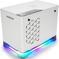 InWin 迎广 A1 Lite RGB MINI-ITX机箱 半侧透 白色