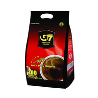 G7 COFFEE 纯黑咖啡速溶美式黑咖啡 200g(2g*100包)